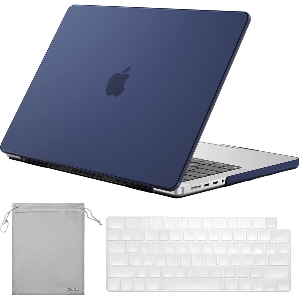 ProCase MacBook Pro nce Koruyucu Sert Klf (16 in)-DarkBlue
