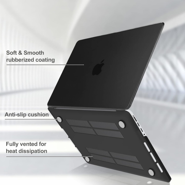 ProCase MacBook Pro nce Koruyucu Sert Klf (16 in)-Black