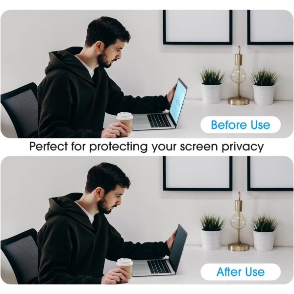 amFilm Privacy MacBook Pro Ekran Koruyucu (13.6 in)