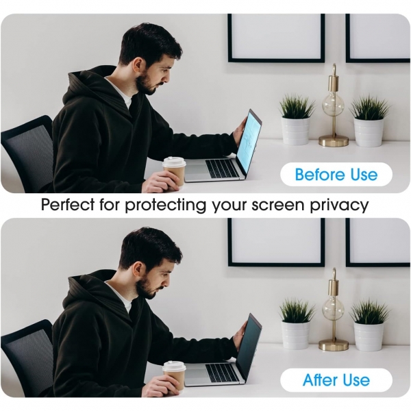 amFilm Privacy MacBook Air Ekran Koruyucu (13.6 in)