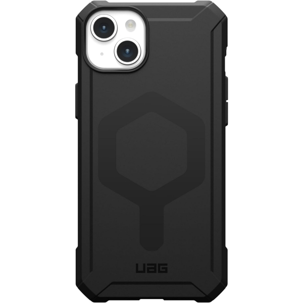 UAG Essential iPhone 15 Darbeye Dayankl Klf-Black