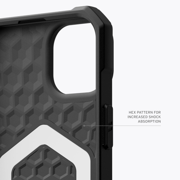 UAG Essential iPhone 15 Darbeye Dayankl Klf-Black