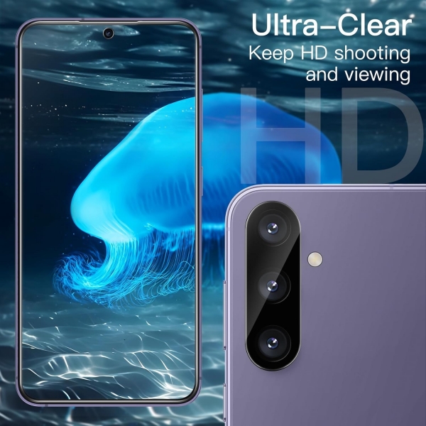 JeTech Galaxy S24 Ekran Koruyuculu Klf -Lilac