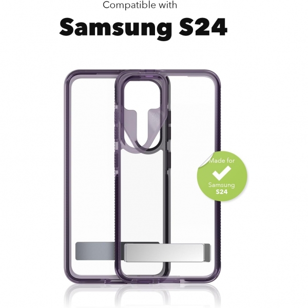 ZAGG Gear4 Santa Cruz Galaxy S24 Plus Standl Klf-Grape 