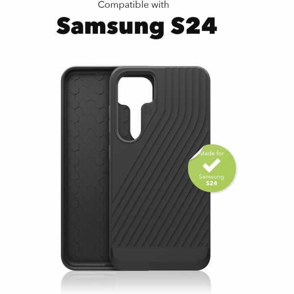 ZAGG Gear4 Denali Serisi Galaxy S24 Plus Klf-Black