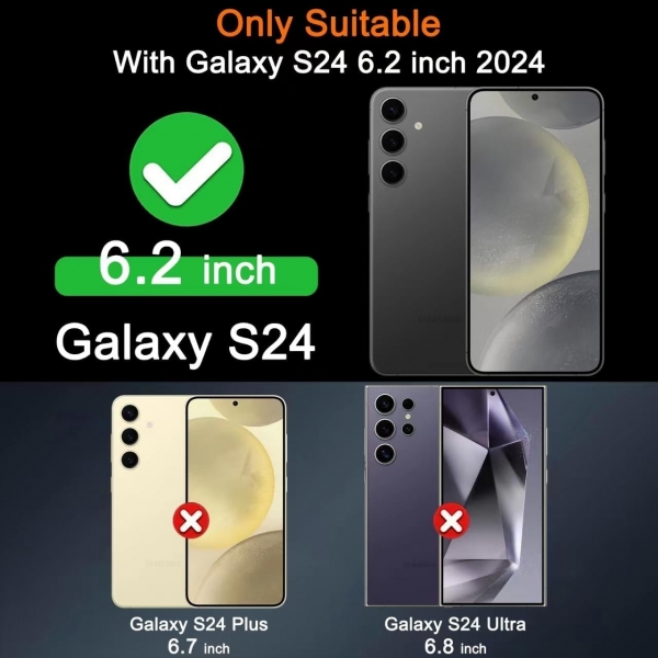 Milomdoi Privacy Galaxy S24 Plus Ekran Koruyucu(4 Adet)