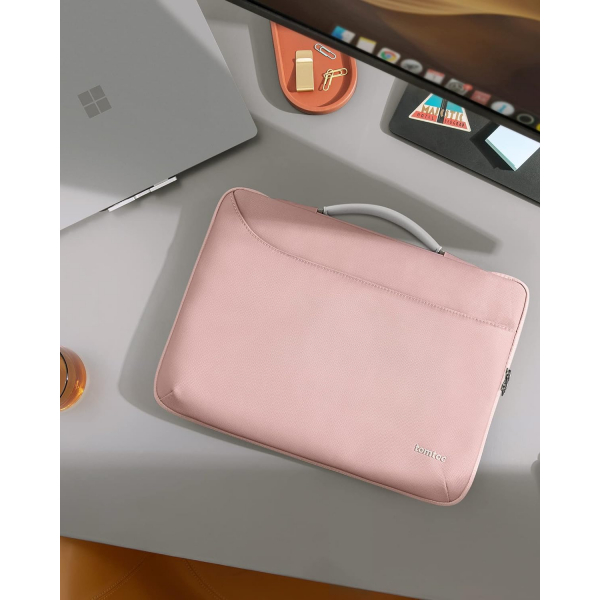 tomtoc Defender A22 Laptop antas(13 in)-Pink