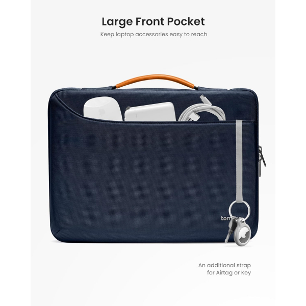 tomtoc Defender A22 Laptop antas(15 in)-Navy Blue