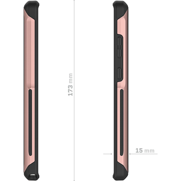 Ghostek ATOMIC Slim Serisi Galaxy S24 Plus Klf -Pink