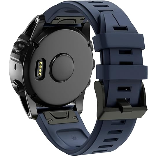 Bandkids Silikon Garmin Fenix 7X/6X/5X Kay -Midnight Blue