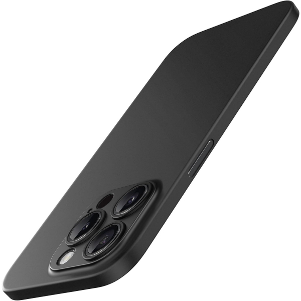 JETech Ultra nce iPhone 15 Pro Max Mat Klf-Black Titanium