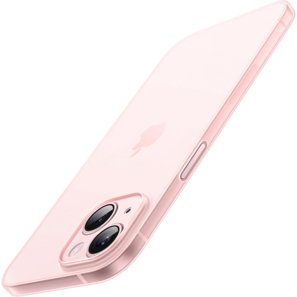 JETech Ultra nce iPhone 15 Mat Klf-Pink