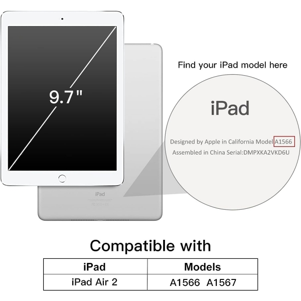 JETech iPad 9/8/7.Nesil Standl Klf(10.2 in)-Gold