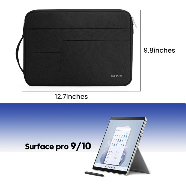 Omnpak MacBook Air Laptop anta(15.3 in)-Black