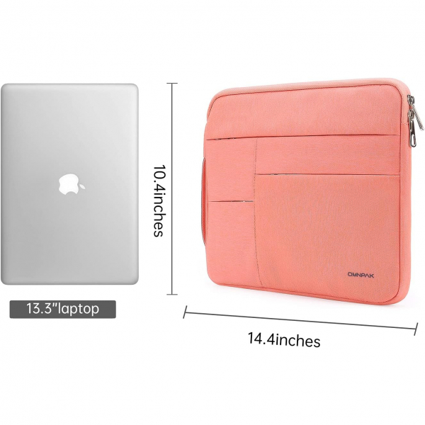 Omnpak MacBook Air Laptop anta(15.3 in)-Pink
