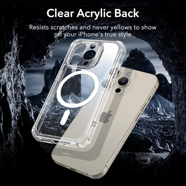 ESR Armor Tam Korumal iPhone 15 Pro Klf-Clear