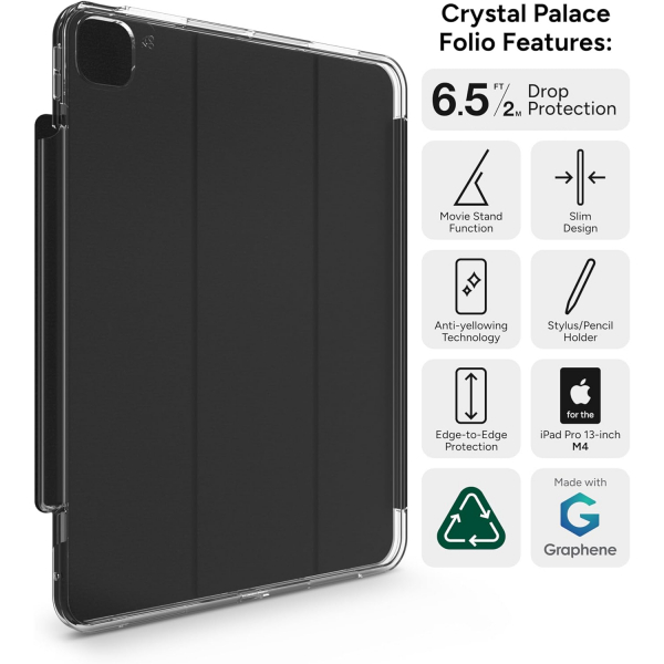 ZAGG Crystal Palace Folio iPad Air Klf (13 in)