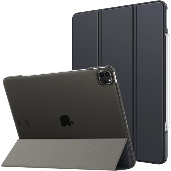MoKo Kalem Blmeli iPad Air Klf (11 in)(6.Nesil)-Space Gray