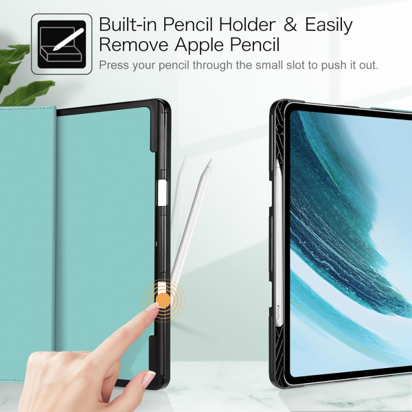 Fintie Folio Kalem Blmeli iPad Pro Klf (11 in)-Blossom