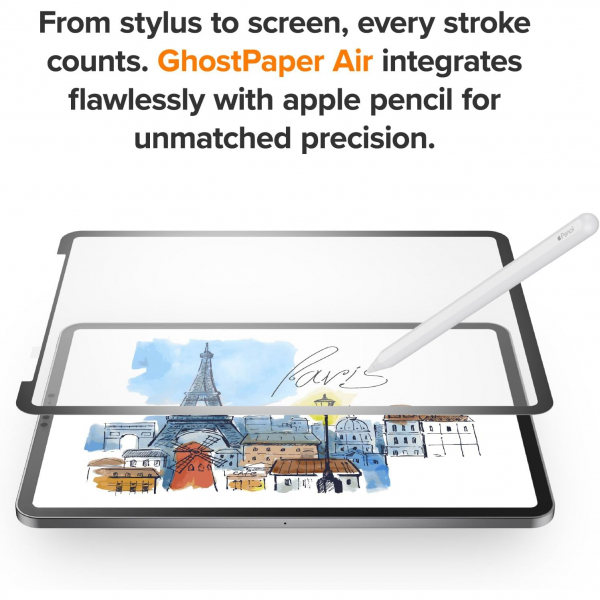 UPPERCASE GhostPaper iPad Pro M4 Ekran Koruyucu(11 in)