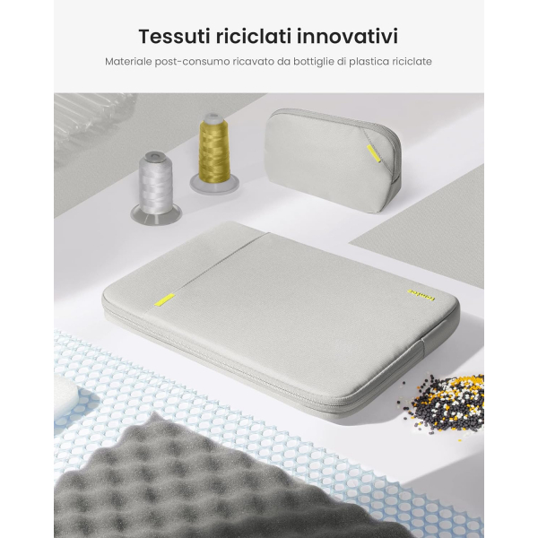 tomtoc A13-C12D Laptop antas (16 in)-Light Grey