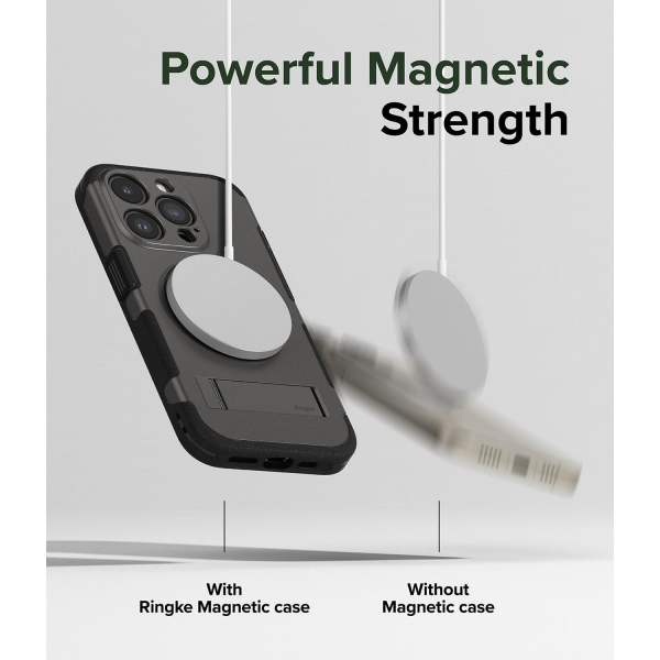 Rin gke Alles iPhone 15 Pro Klf-Gun Metal 