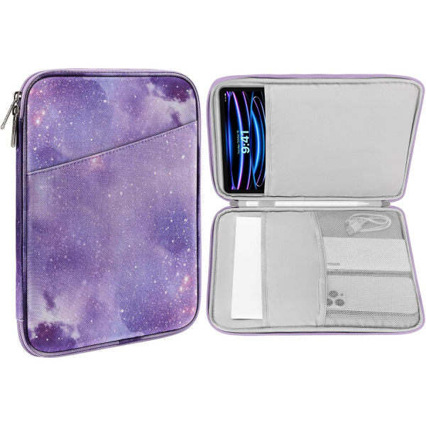 MoKo Su Geirmez Tablet antas (9/11 in)-Purple Staryy Sky