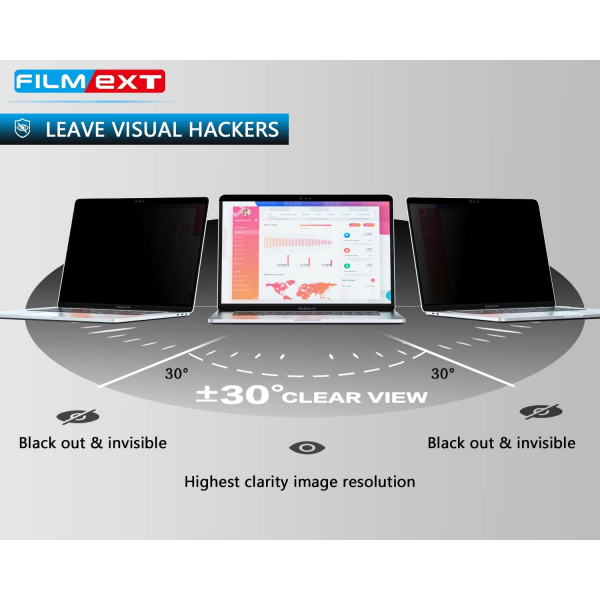 FILMEXT Privacy MacBook Air M2 Koruyucu (15 in)