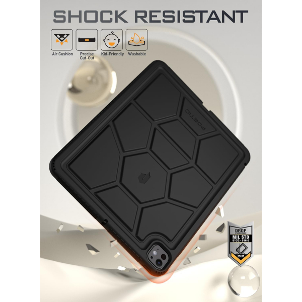 Poetic TurtleSkin iPad Pro M4 Klf (11 in)-Black