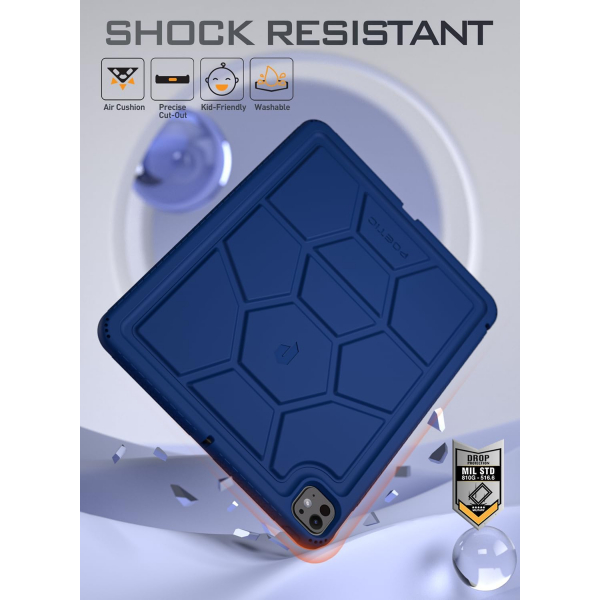 Poetic TurtleSkin iPad Pro M4 Klf (11 in)-Navy Blue