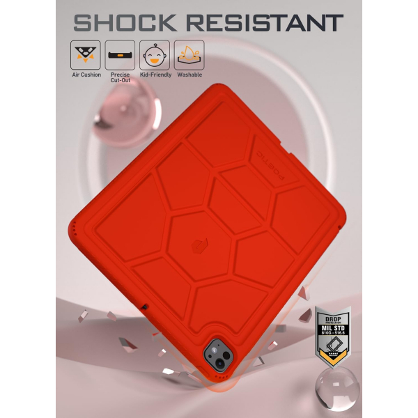 Poetic TurtleSkin iPad Pro M4 Klf (11 in)-Red