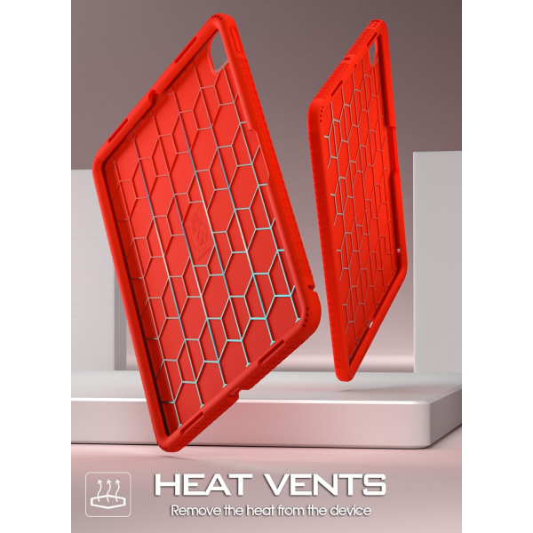 Poetic TurtleSkin iPad Pro M4 Klf (11 in)-Red