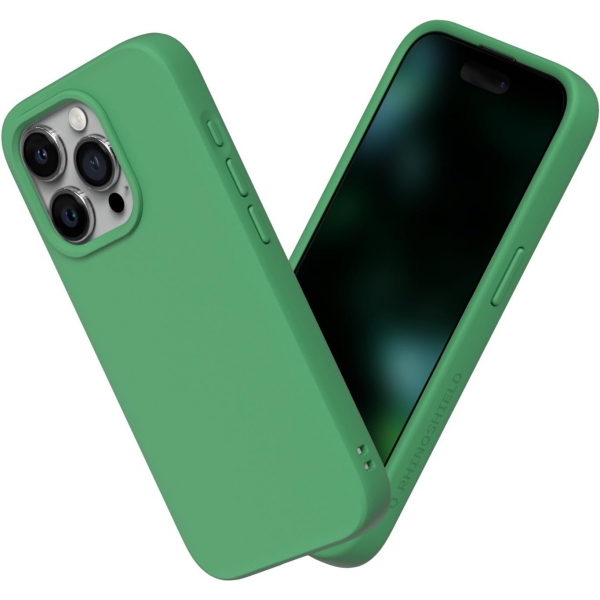 RhinoShield SolidSuit iPhone 15 Pro Max Klf -Parakeet Green