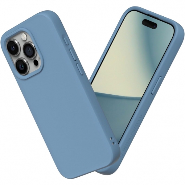 RhinoShield SolidSuit iPhone 15 Pro Max Klf -Tide Blue
