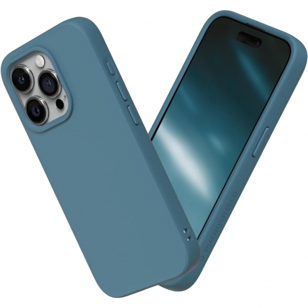 RhinoShield SolidSuit iPhone 15 Pro Max Klf -Ocean Blue