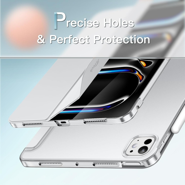 JETech iPad Pro M4 Standl Klf (13 in)-Silver