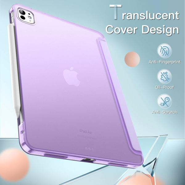 JETech iPad Pro M4 Standl Klf (13 in)-Purple