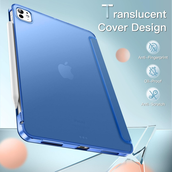 JETech iPad Pro M4 Standl Klf (13 in)-Navy