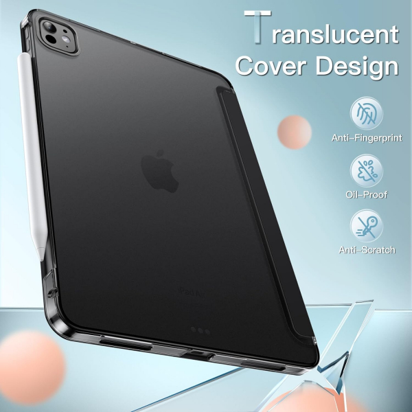 JETech iPad Pro M4 Standl Klf (13 in)-Black