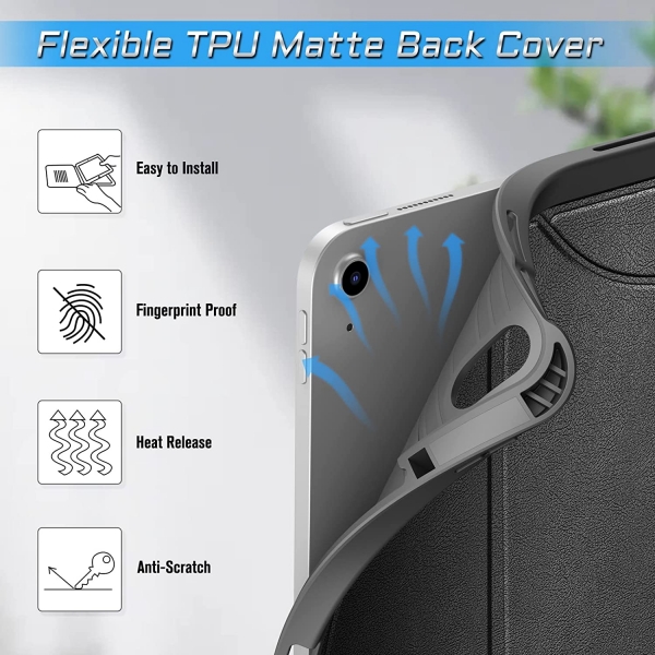 Fintie iPad Pro M4 Manyetik Standl Klf (11 in)-Black