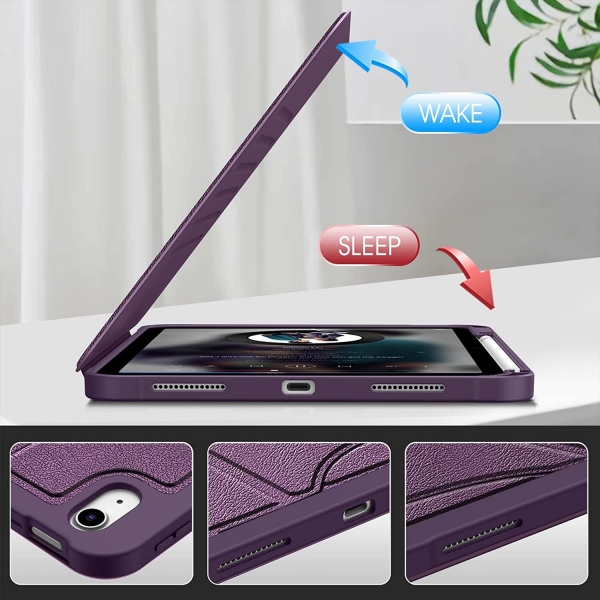 Fintie iPad Pro M4 Manyetik Standl Klf (11 in)-Purple