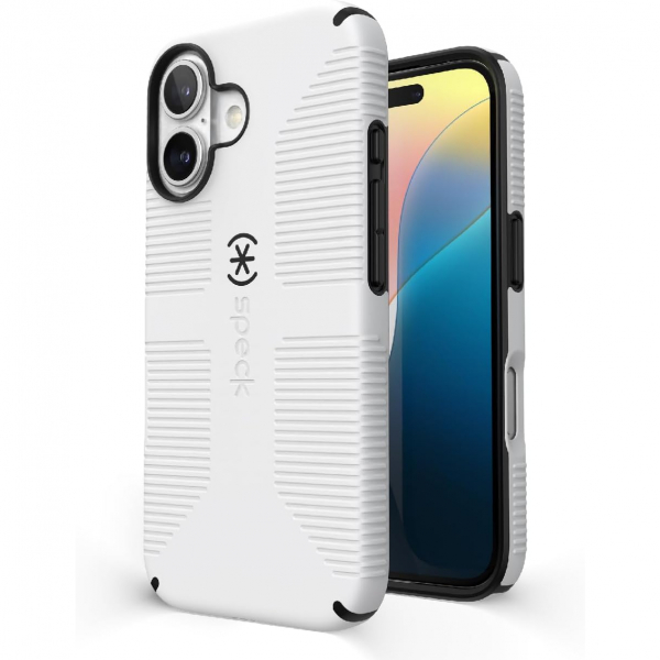 Speck Apple iPhone 16 Plus CandyShell Grip Klf-White Black