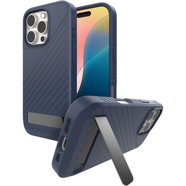 ZAGG Apple iPhone 16 Pro Max Denali Snap Standl Klf-Navy