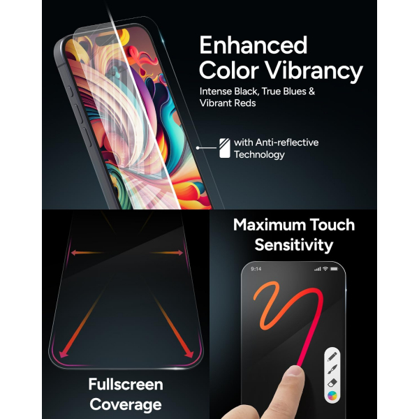ZAGG Apple iPhone 16 Plus Fusion XTR4 Ekran Koruyucu 