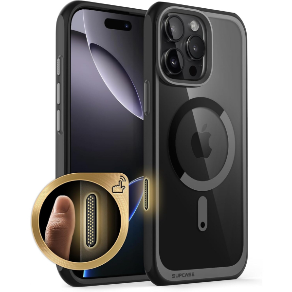 SUPCASE Apple iPhone 16 Pro Max UB Mag Klf -Black 