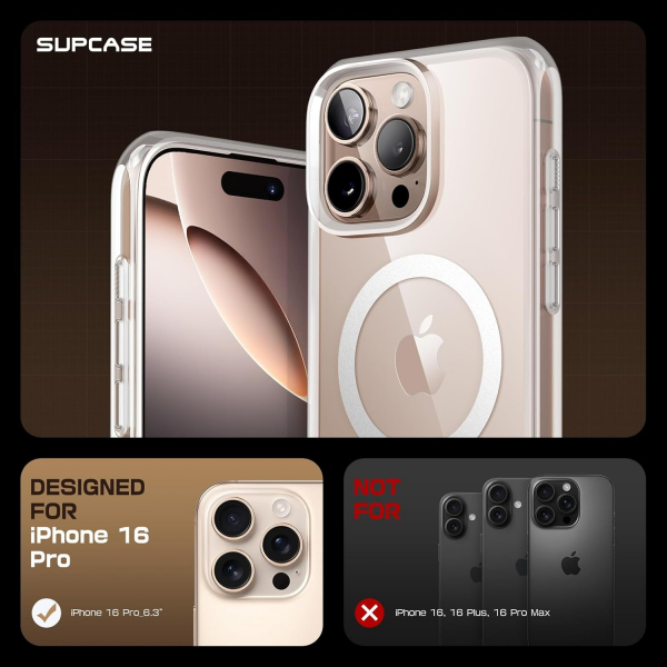 SUPCASE Apple iPhone 16 Pro Max UB Mag Klf -Clear