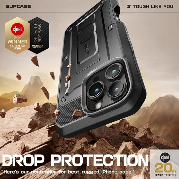 SUPCASE Apple iPhone 16 Pro Max UBP Klf-Black
