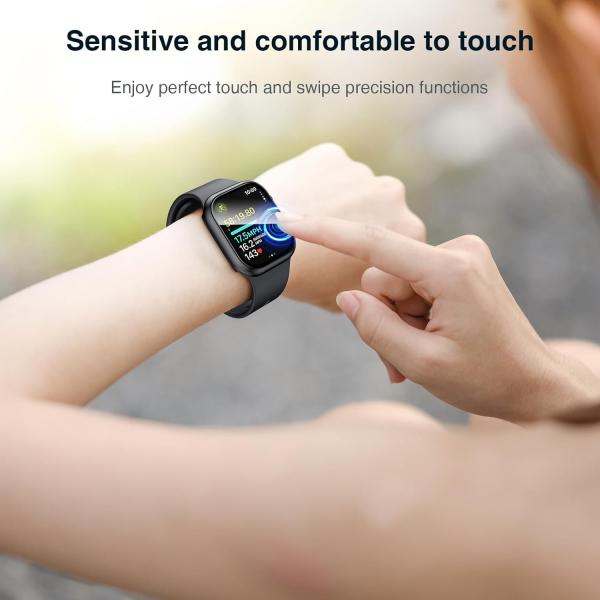 LK Apple Watch 10 42mm Bumper Klf -Black