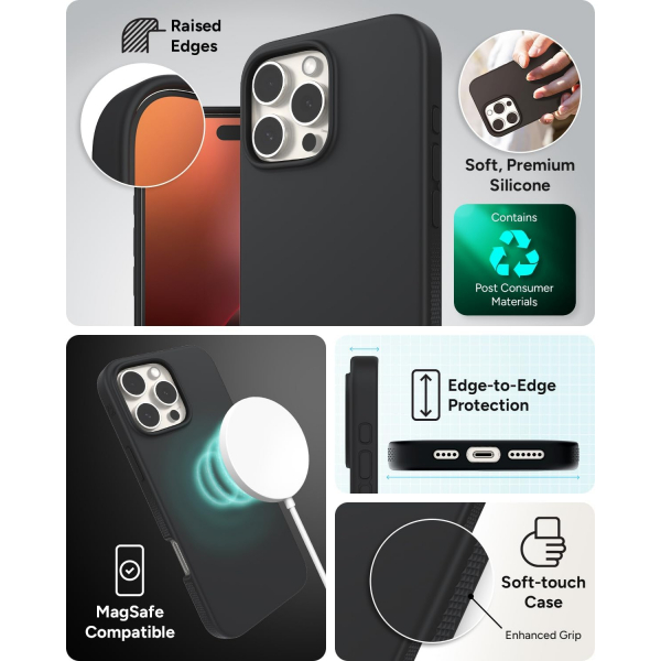 ZAGG Apple iPhone 16 Pro Manhattan Snap Klf-Black