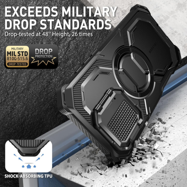 i-Blason Apple iPhone 16 Pro Max Armorbox Klf-Black